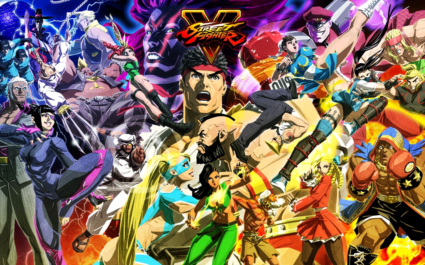 【街霸5】全角色vr合集