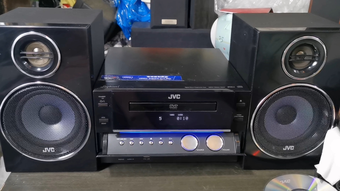 jvc桌面迷你音响