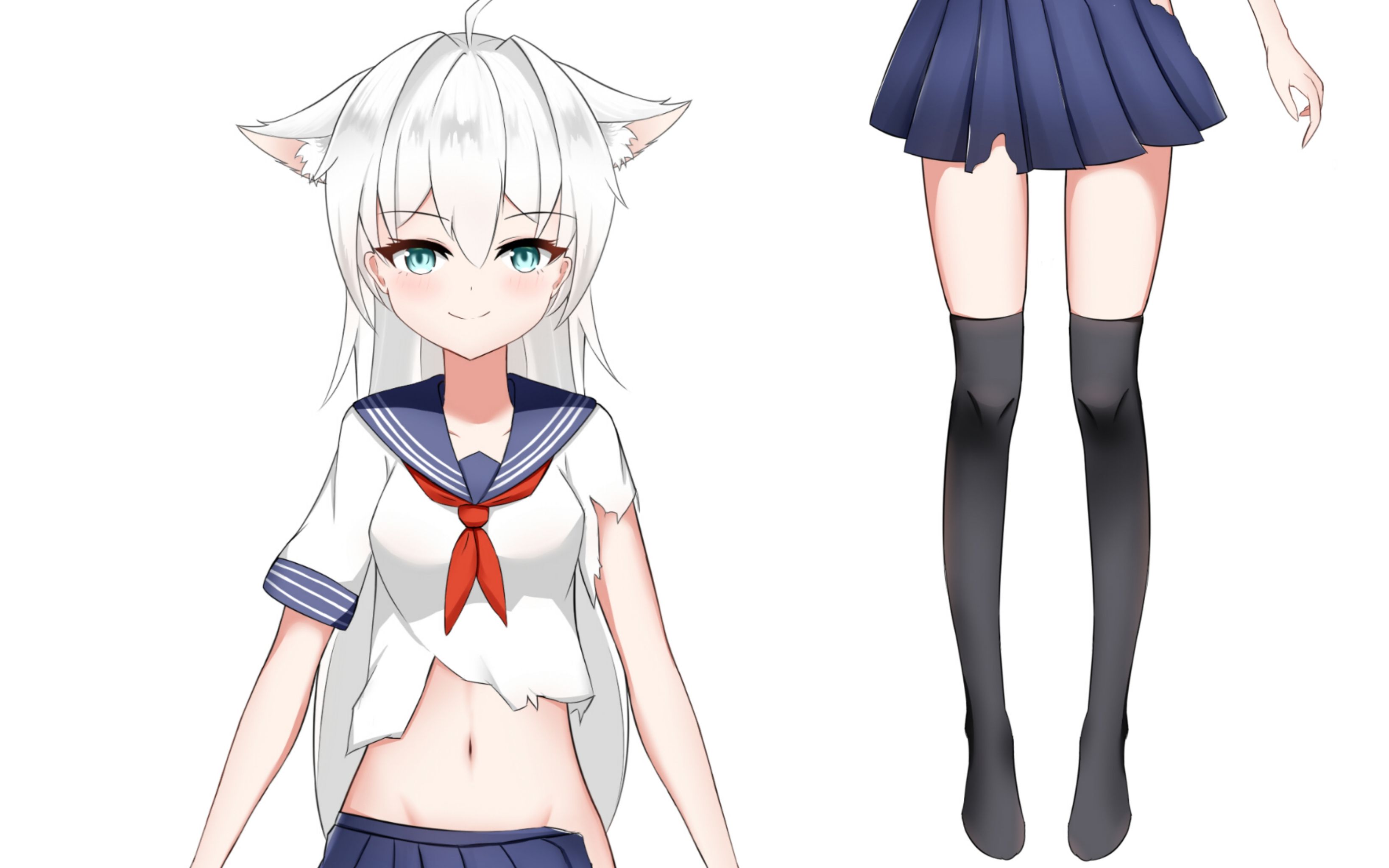 一张万元人设稿,约稿人自己,画稿人自己