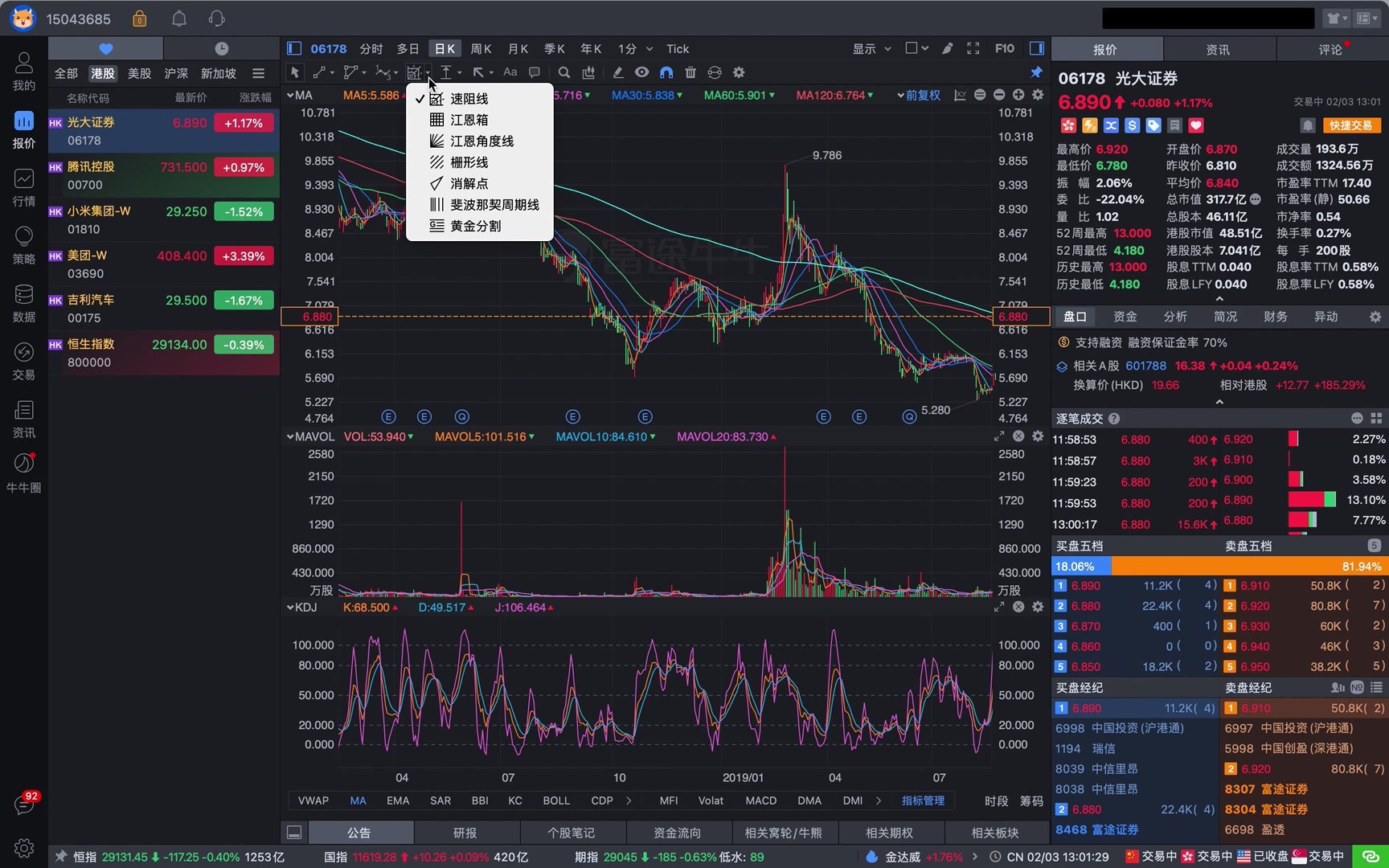 MacBook 小而美的港股、美股操作软件——富途牛牛哔哩哔哩bilibili