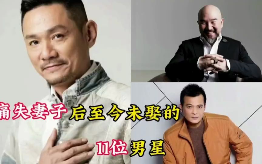 痛失妻子后至今未娶的11位男星,第一位最痴情,你最替哪一对惋惜