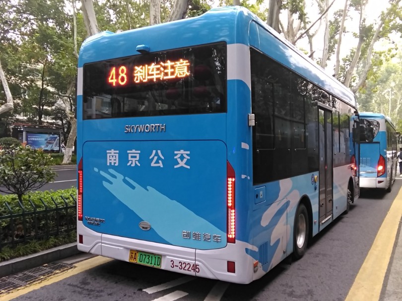 南京公交48路小创维支援