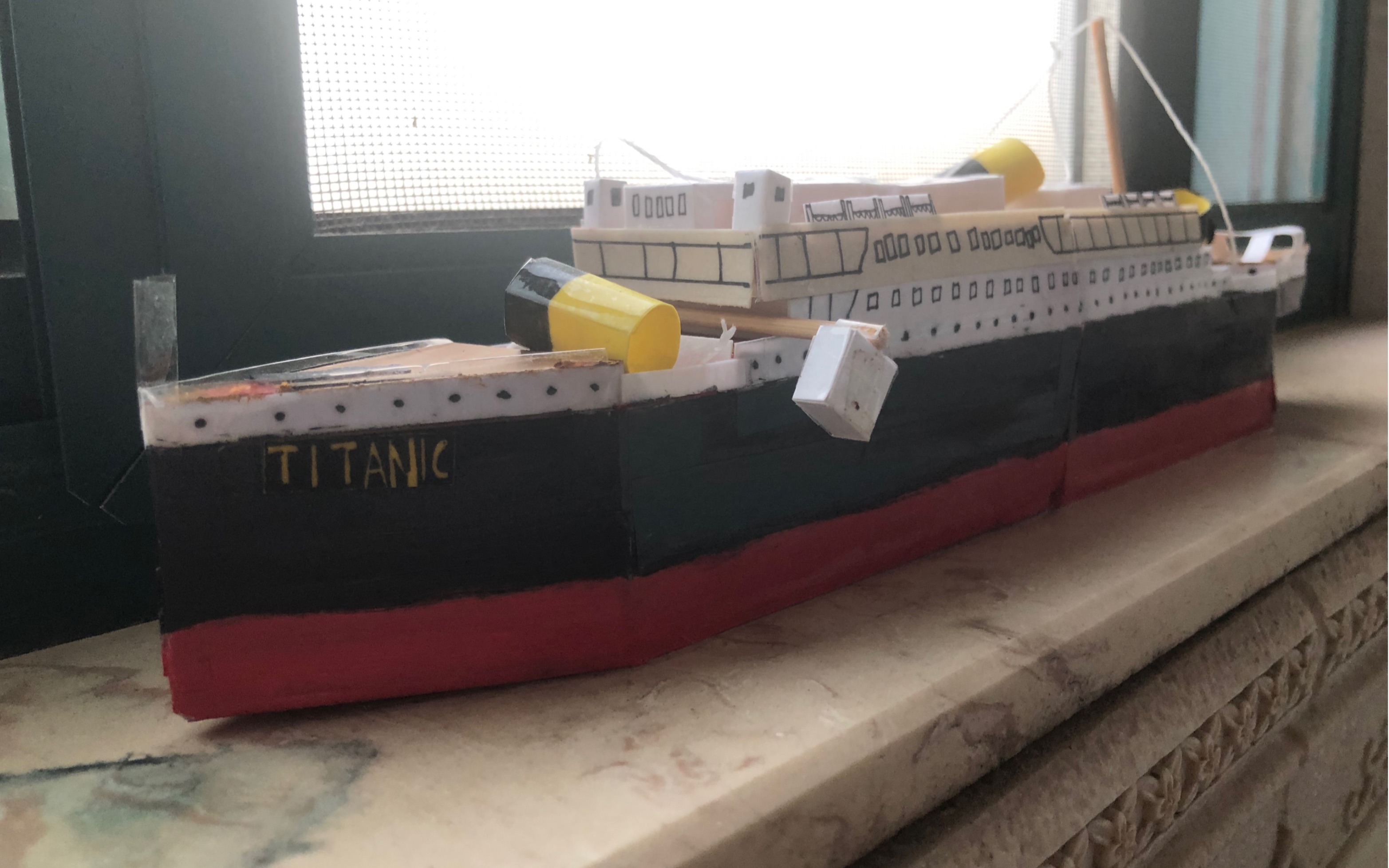 (自制)泰坦尼克号沉没