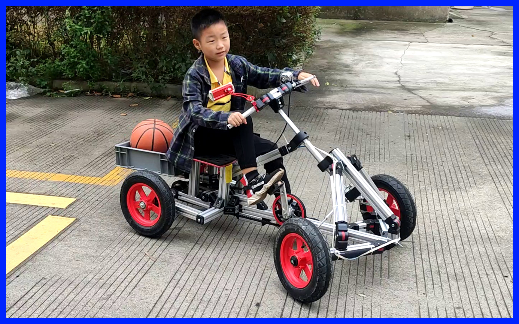 40合1_组装卡丁车系列_18_四轮组装脚踏车_魔法贝贝_科普科技科学机械