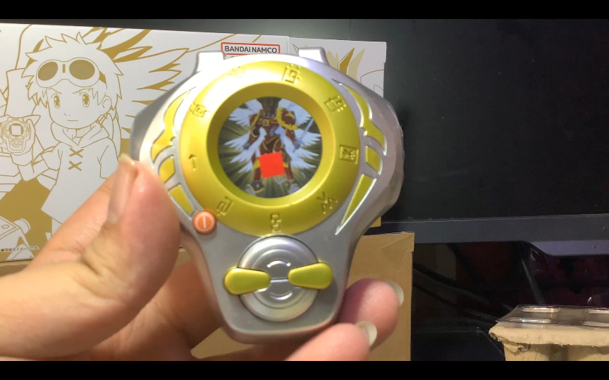 万代scsa系列数码宝贝第三代暴龙机d-ark松田启人究极版