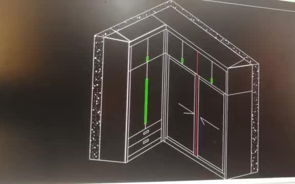 室内设计,多边异形地形房间,如何做柜子才美观好看!哔哩哔哩bilibili