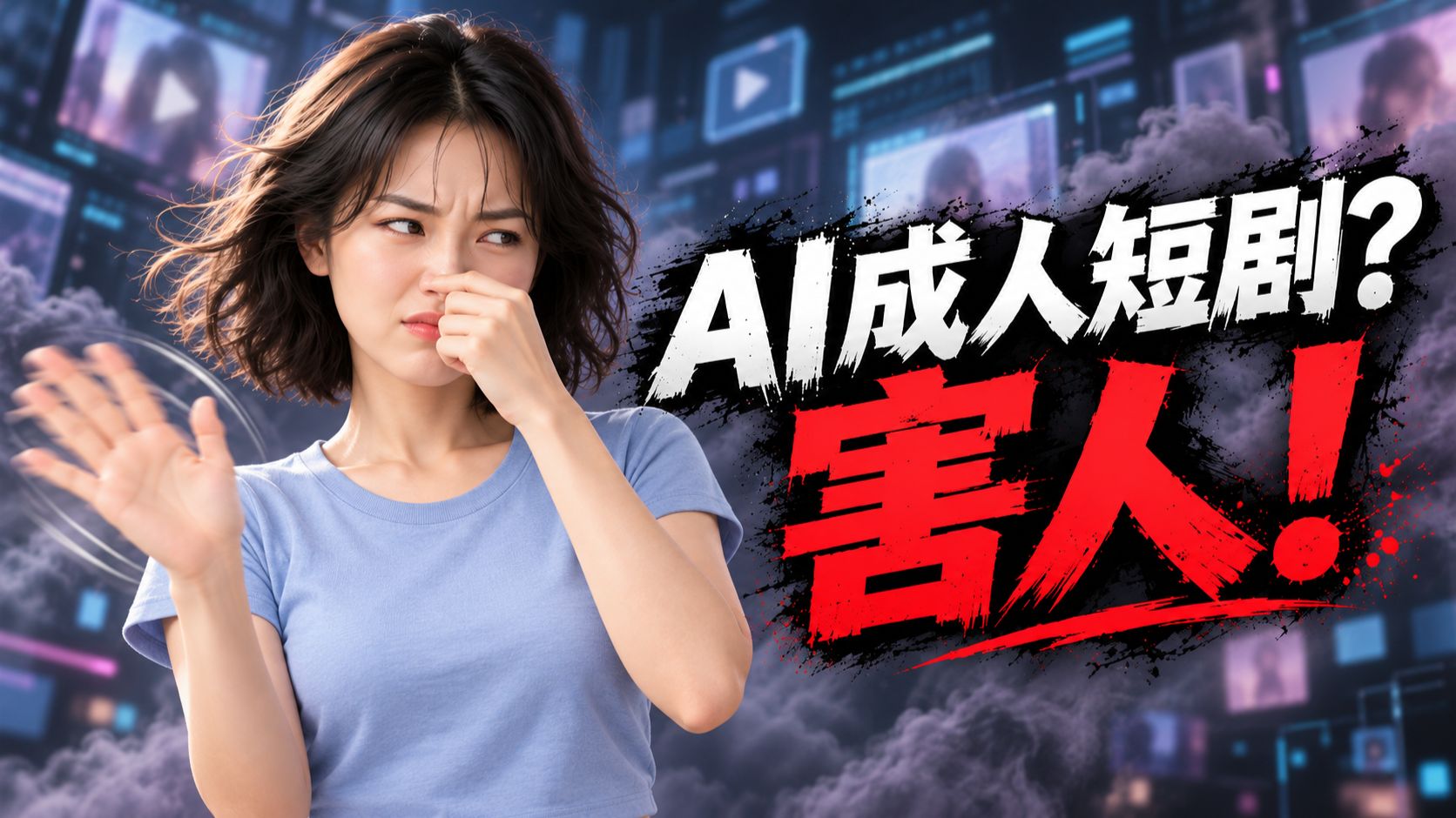 AI成人短剧正在毁掉你的...？