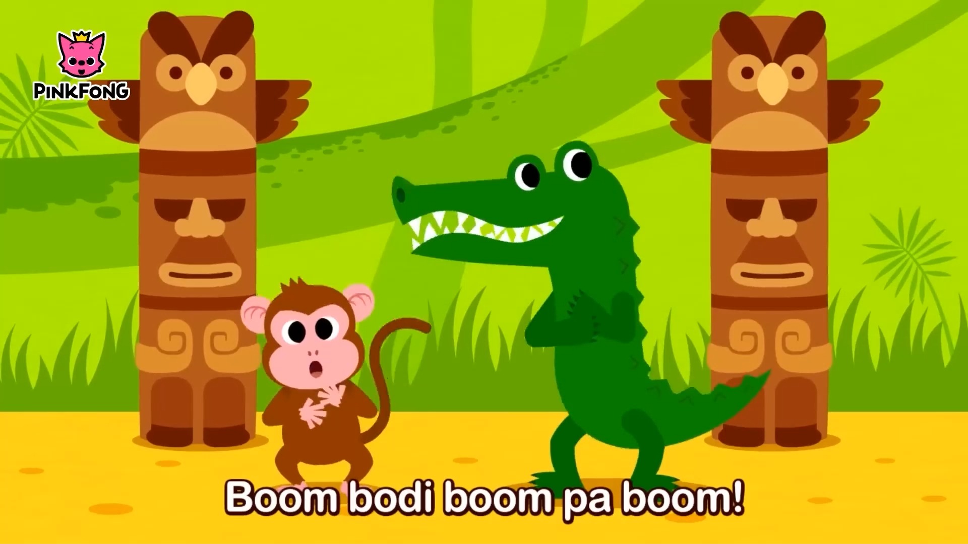 animal songs pinkfong英语启蒙歌曲 童谣 英文启蒙儿歌 动画片 摇篮