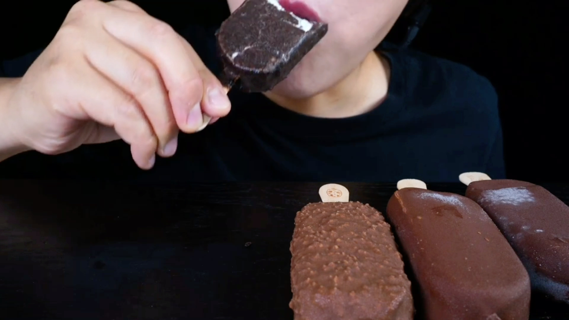 巧克力冰淇淋雪糕派对马格南,奥利奥,小猫,哈根达斯,纯享版咀嚼音声控