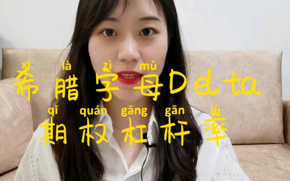 期权的希腊字母Delta与期权杠杆率哔哩哔哩bilibili