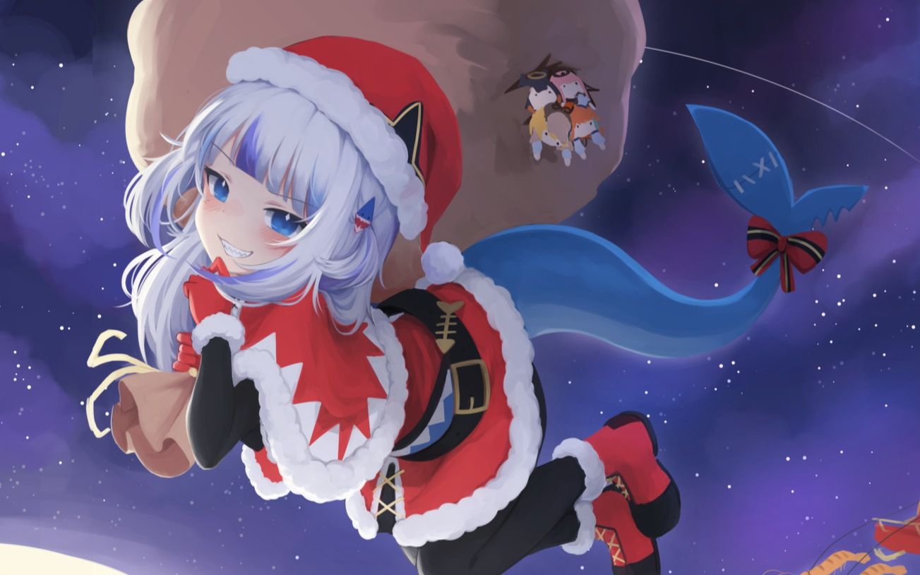 gawr gura karaoke -feliz navidad [2021/12/27]