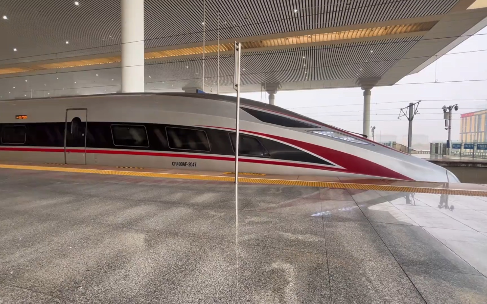 音乐一响 复兴号cr400af登场#高铁 #火车迷 #复兴号