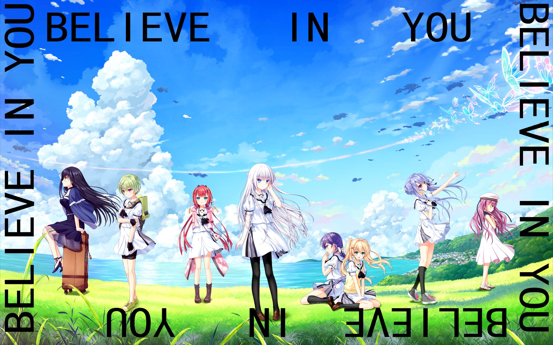 [图]【Summer Pockets/泣向/治愈向/微剧透向】Believe in You, Believe in Me