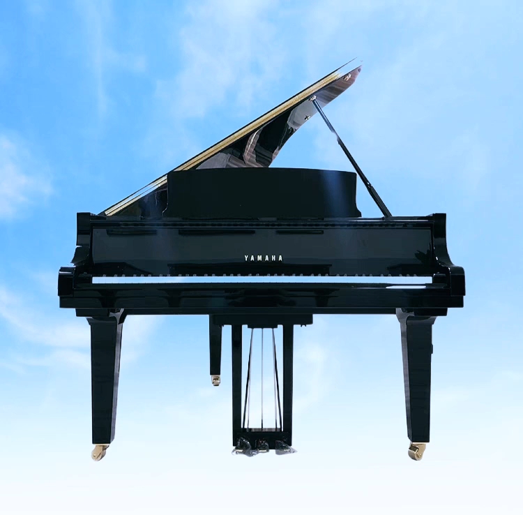 yamaha雅马哈c5x三角钢琴,长200厘米,宽149厘米,高101厘米,重350kg