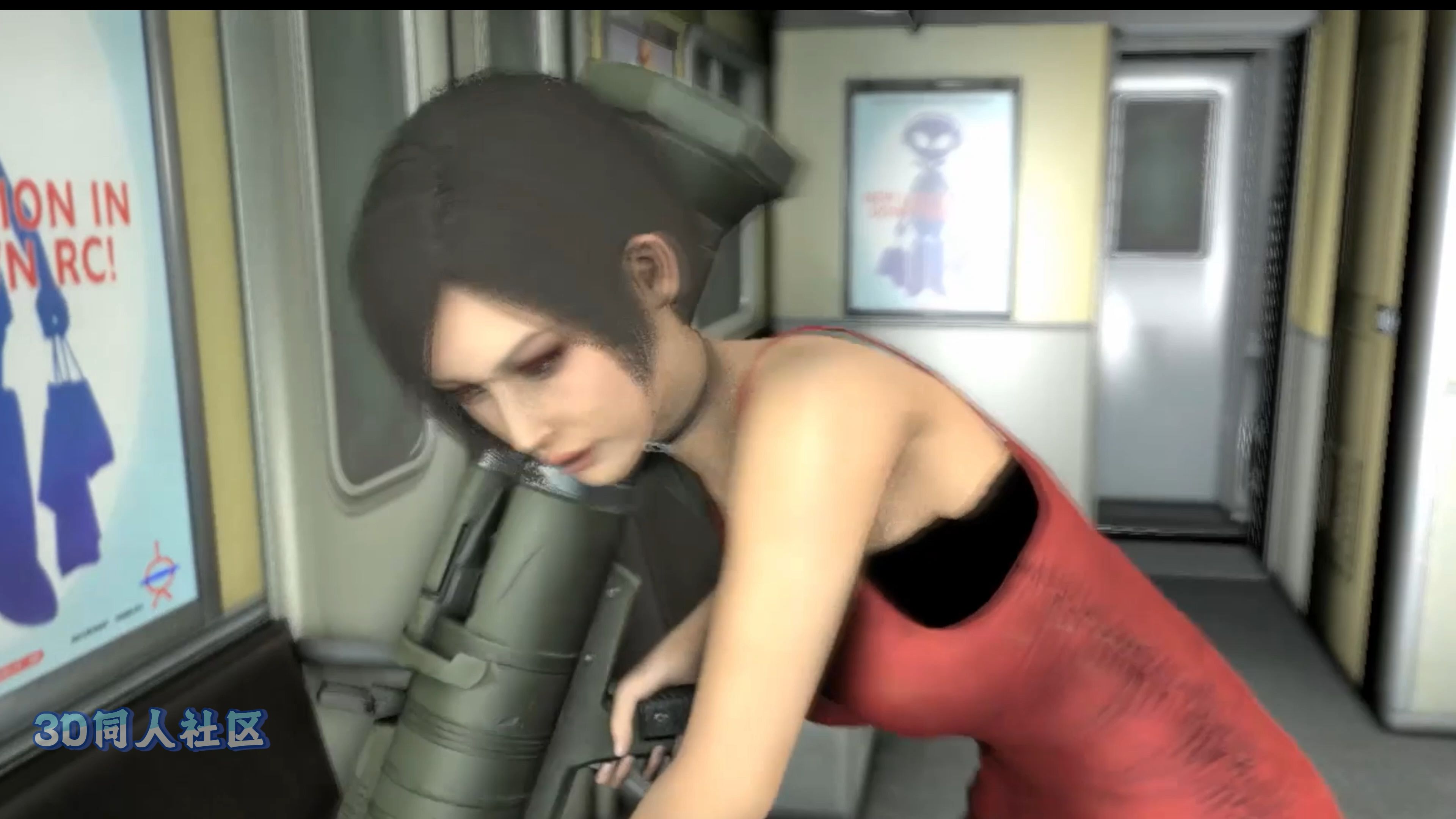 生化危机艾达王的炮筒可不是吃素的!【3d/作者:wgqhs】