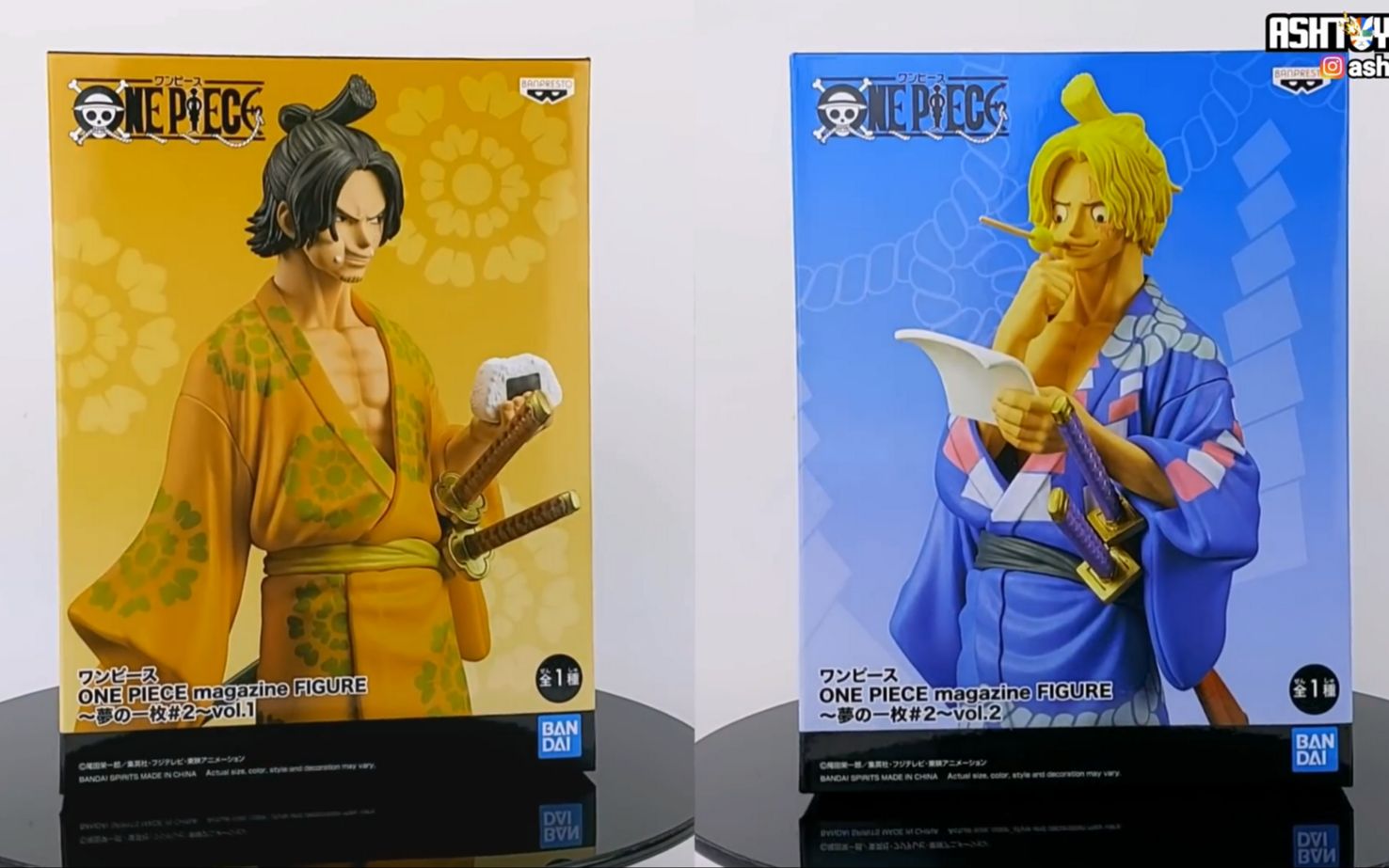 【海贼王景品】Magazine Figure 艾斯&萨博 One Piece Magazine Figure A Piece of Dream #2哔哩哔哩bilibili