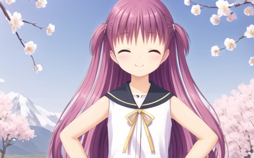 炒饭狂热爱好者,使用lora训练的summerpockets 加藤羽未