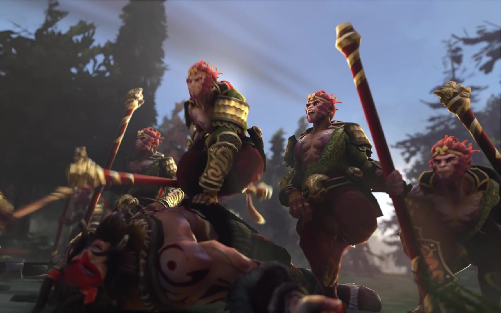 dota2omg关于部分猴子猴孙攻击力继承的测试