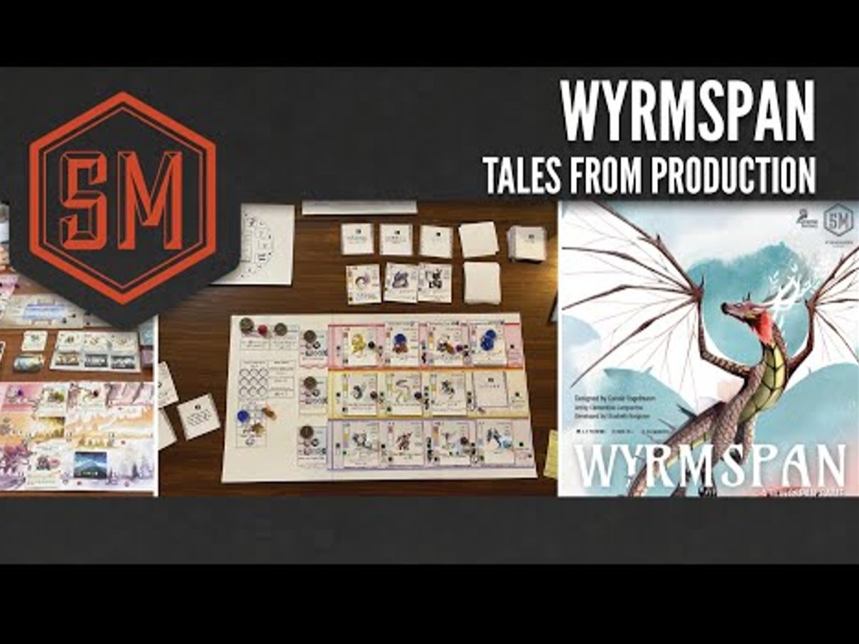 [图]参访SM游戏公司老板谈《龙翼翱翔》（2024）生产之事 Wyrmspan Tales from Production