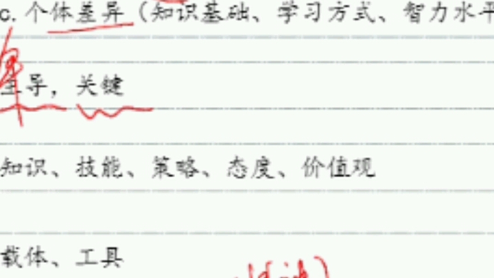 教育综合知识(教育理论知识)哔哩哔哩bilibili