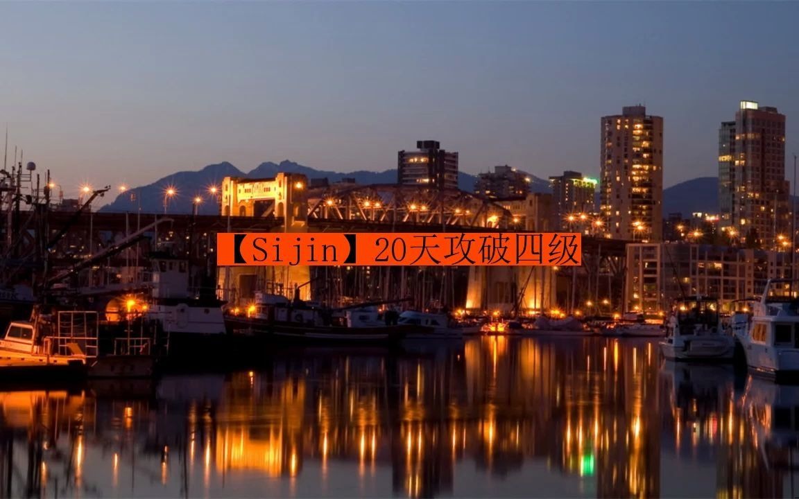 【Sijin】20天攻破四级Ylm哔哩哔哩bilibili