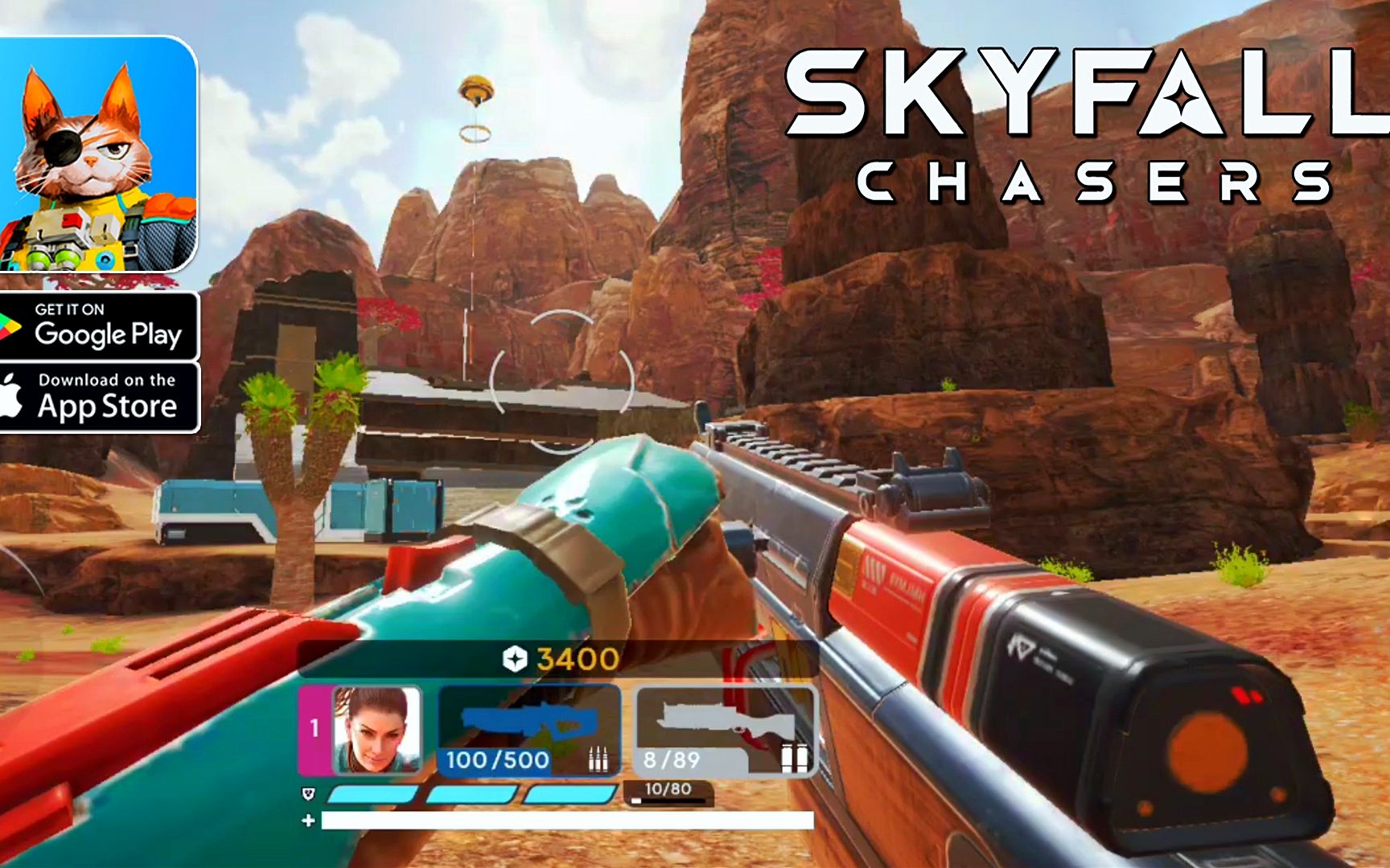 [图]Skyfall Chasers - Battle Royale Gameplay (Android/IOS)