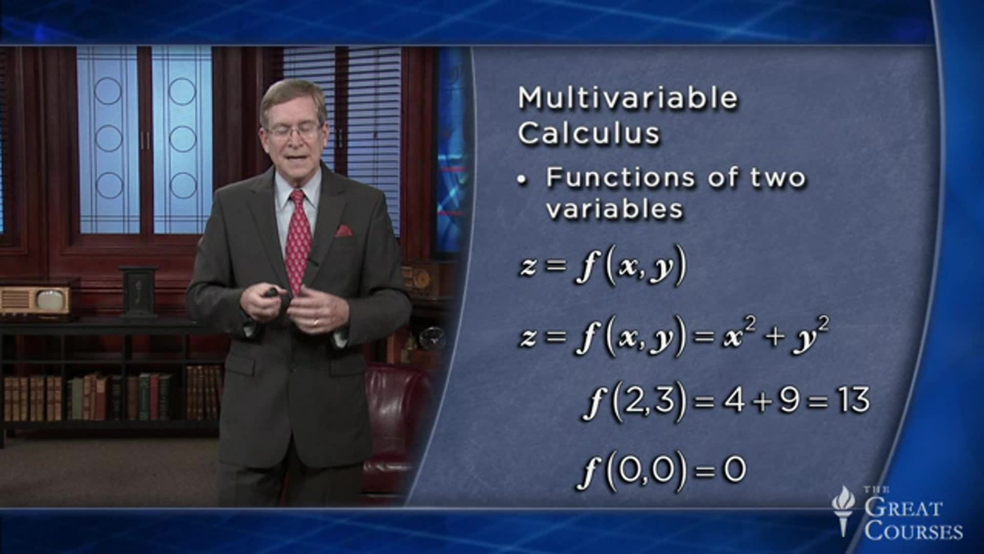 [图]【TGC】多变量/多元微积分 Understanding Multivariable Calculus 36集【英语】