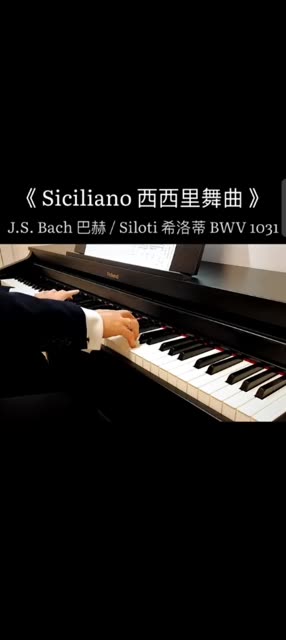 《西西里舞曲》巴赫 希洛蒂(siciliano)起源于17,18世纪意大利西西里岛的一种古老舞曲.速度徐缓,曲调抒情,在巴洛克时期,西西里舞曲常出现在器乐...