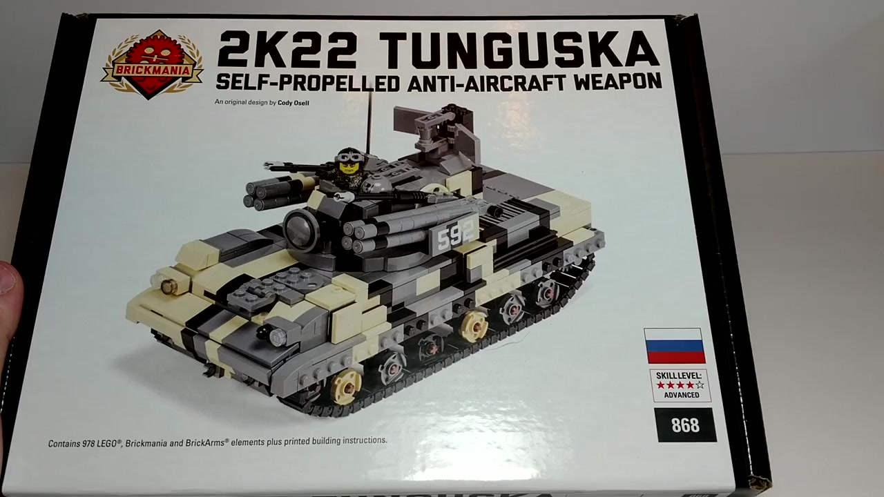 [图]【Brickmania】2K22 Tunguska SPAAW Review（Tony's Brick House）