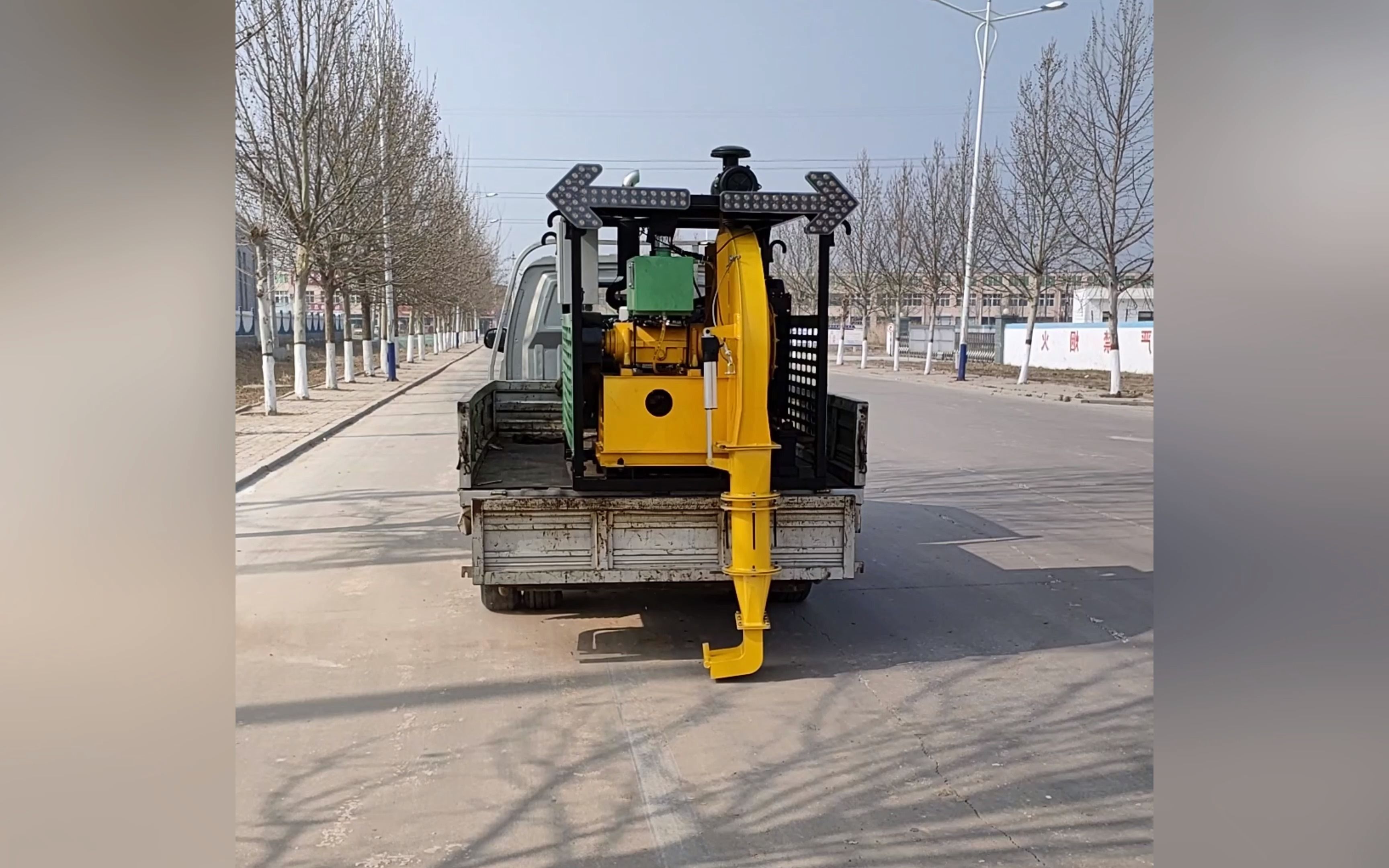马路吹风机 车载式吹风机 公路垃圾吹扫机