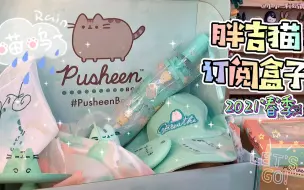 Download Video: Pusheen胖吉猫订阅盒子～2021春季开箱*\(^o^)/*