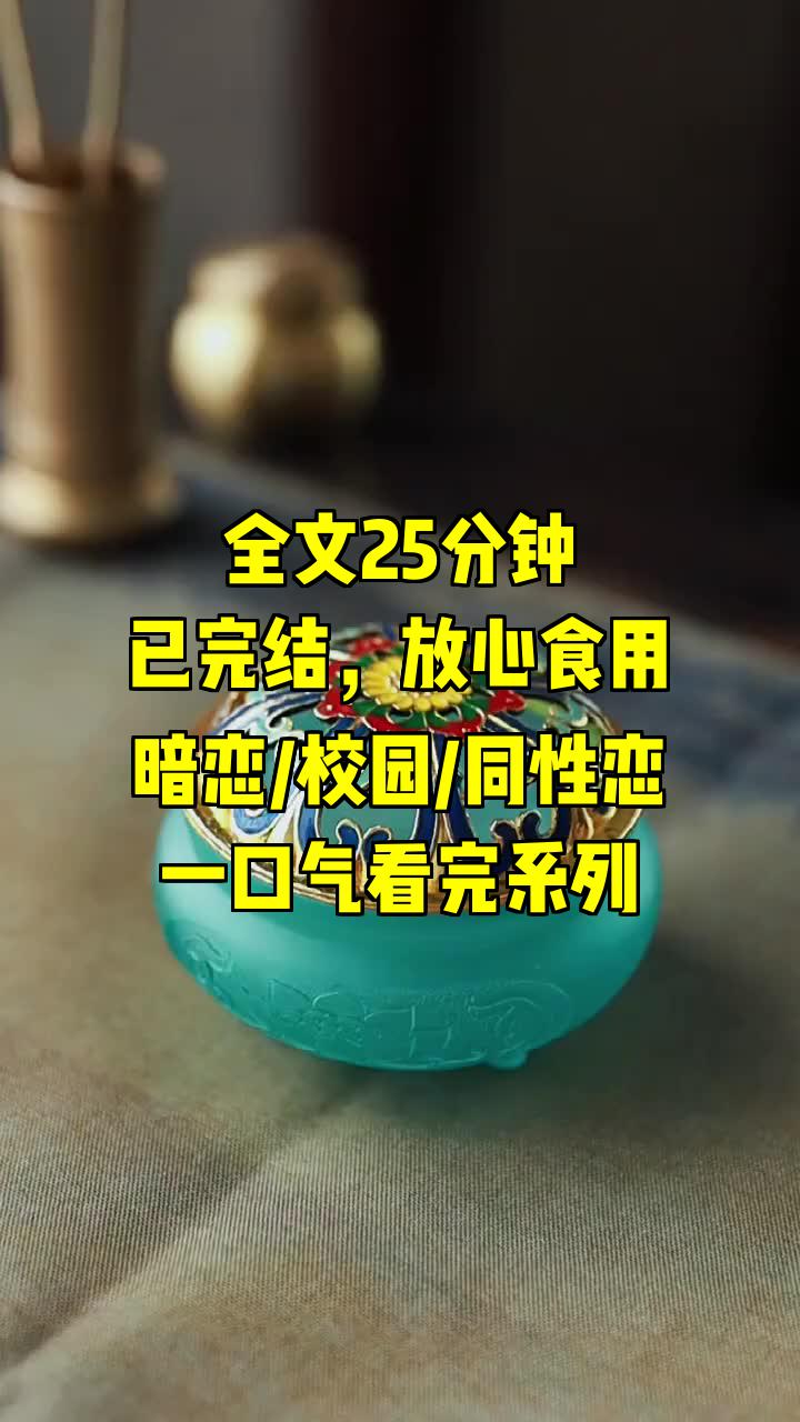 一口气系列|暗恋/校园/同性恋|《暗恋七年,从小说到现实的绝美邂逅》哔哩哔哩bilibili