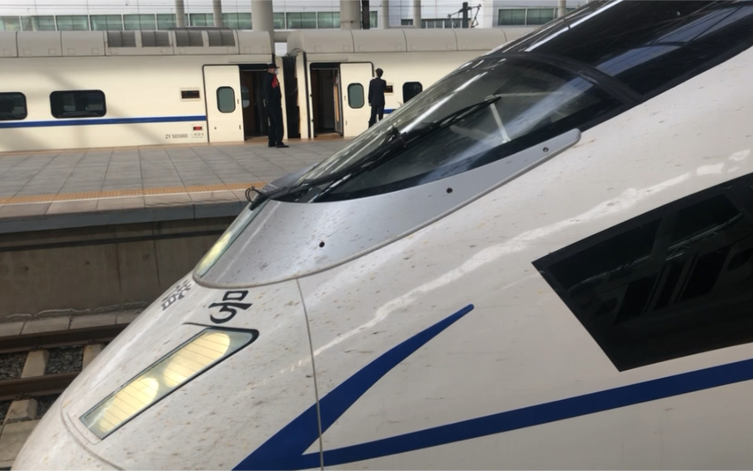 沈局crh380bg擔當g8130次進長春站