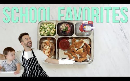 [图]【Ben Jolliffe】给儿子Lennon做我最爱的学校食物丨Making Lennon My School Favorites