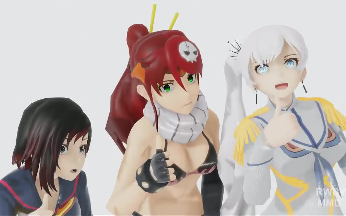 【rwby】【mmd】夢幻共演_嗶哩嗶哩 (゜-゜)つロ 乾杯~-bilibili