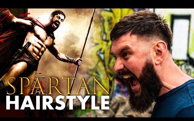 tv】硬汉纯爷们斯巴达造型教程 男生2018夏季潮流发型