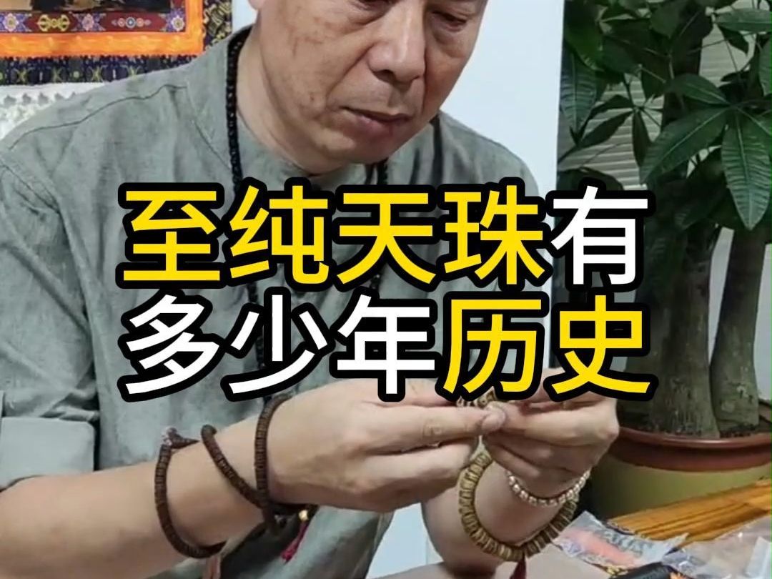 真正的至纯 天珠有多久的历史??哔哩哔哩bilibili