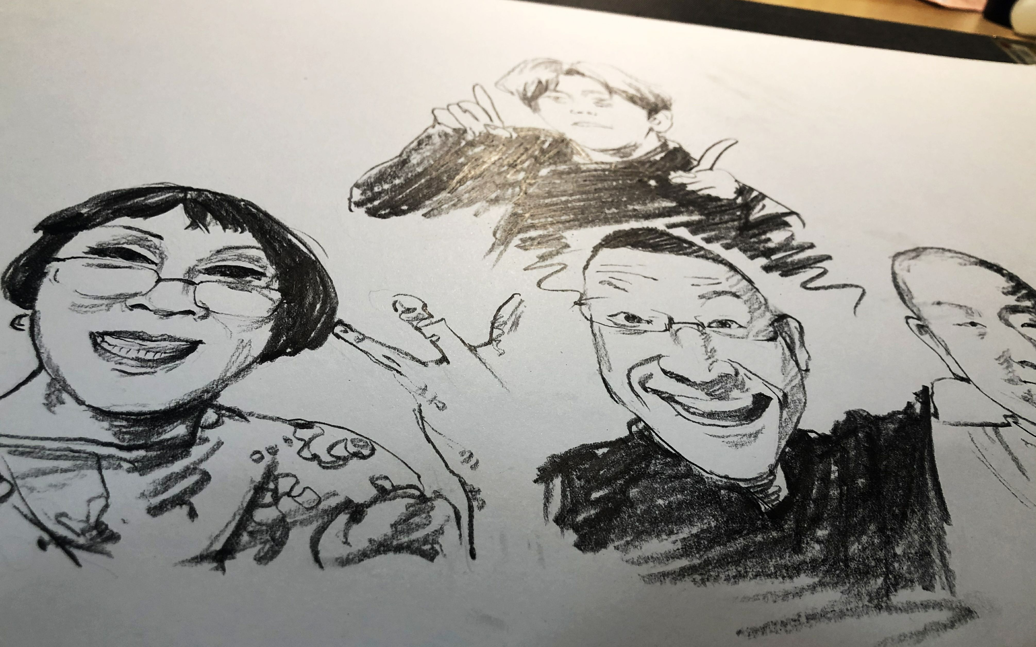【鬼畜三巨头】美术生如何几笔画出得劲的画(二)