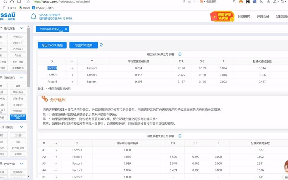 毕业论文如何用在线SPSS做结构方程?哔哩哔哩bilibili