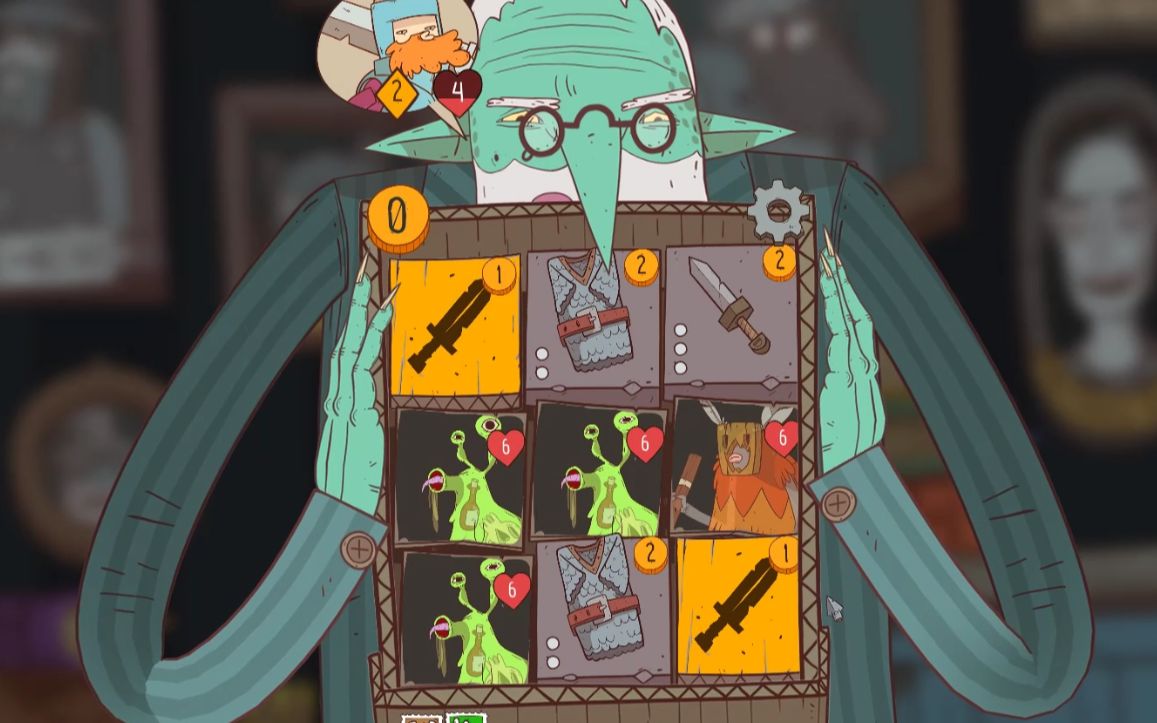 魔性画风九宫格肉鸽【星陨传说:流浪者的故事】