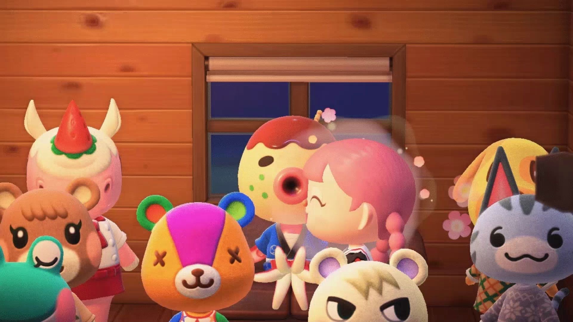 活动作品猛男捡树枝动物之森杰克猫的日常片段