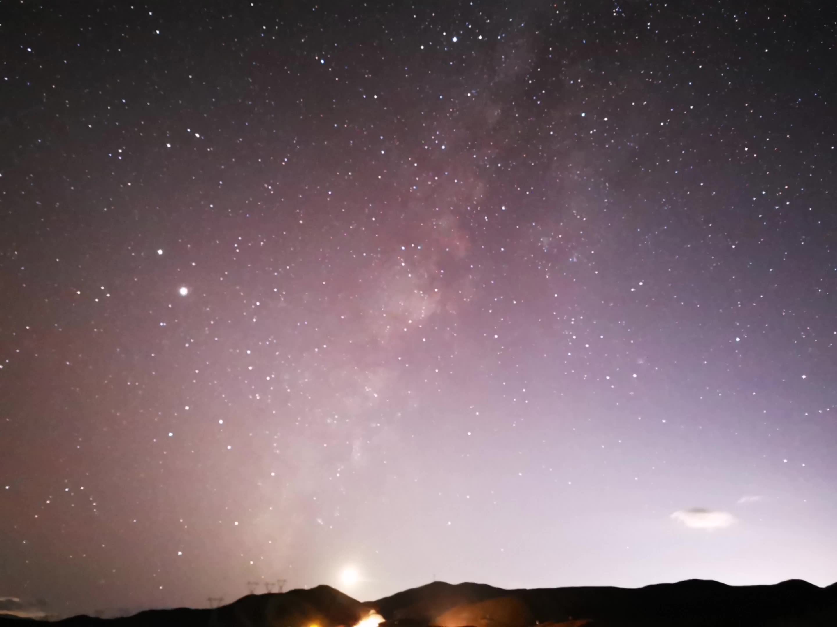 华为p30pro星空延时摄影.