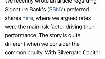 硅谷银行是这次的贝尔斯登,Signature银行是这次的雷曼兄弟吗?哔哩哔哩bilibili