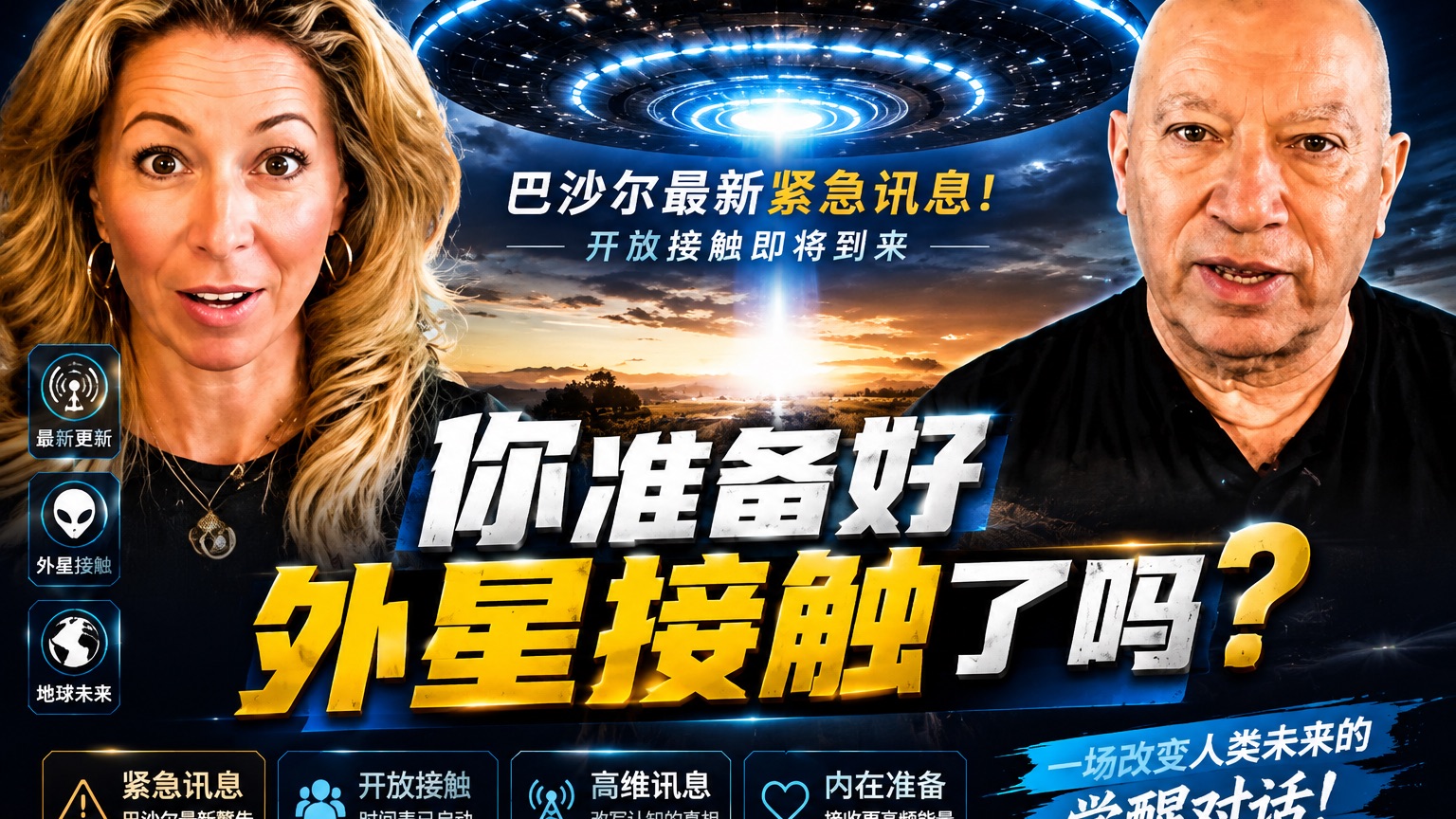 （搬運中配）巴夏的緊急更新：公開聯繫比以往任何時候都更近！以下是接下來發生的事情