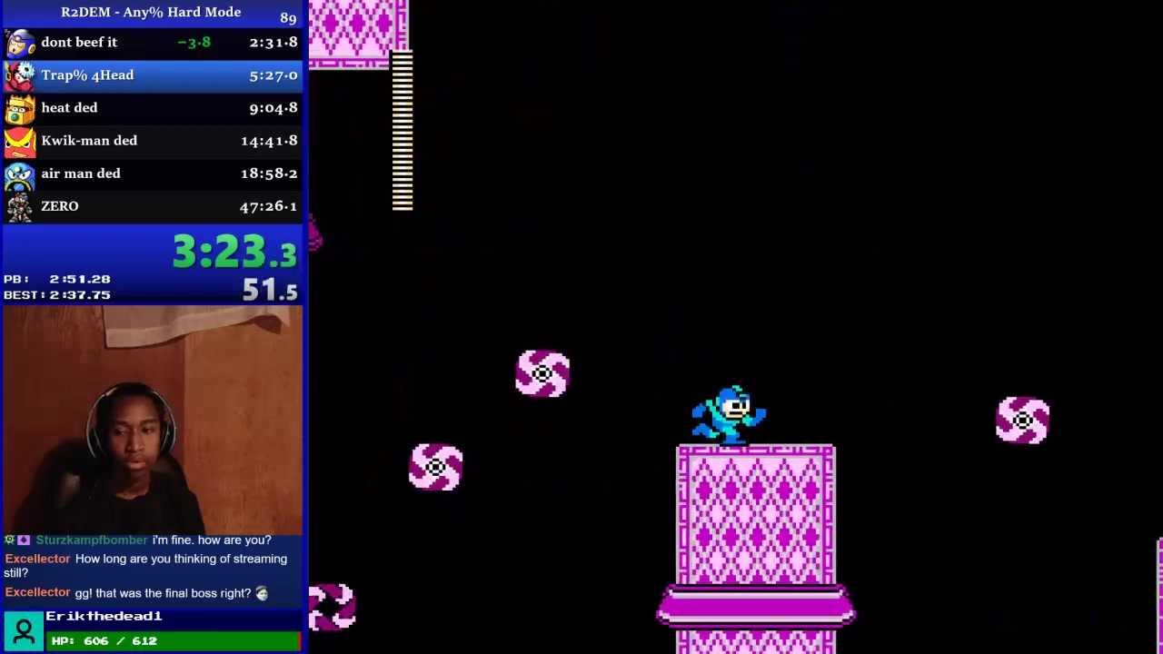 [图][颖火虫看视频第81期]NES Rockman 2 Deus Ex Machina Hard Mode RTA in 45:00 By Kuumba