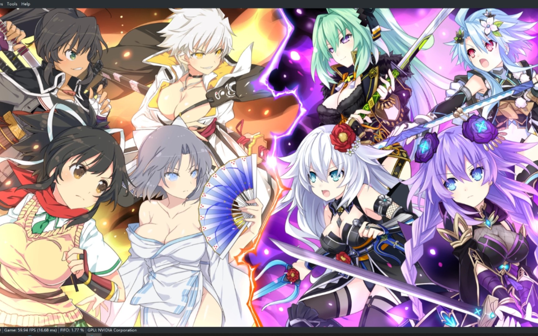 ryujinx模拟switch版本闪乱忍忍忍者大战海王星少女们的响艳