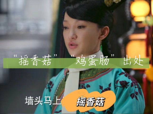 【小娴儿】大如传里“摇香菇”“鸡蛋肠”的出处哔哩哔哩bilibili