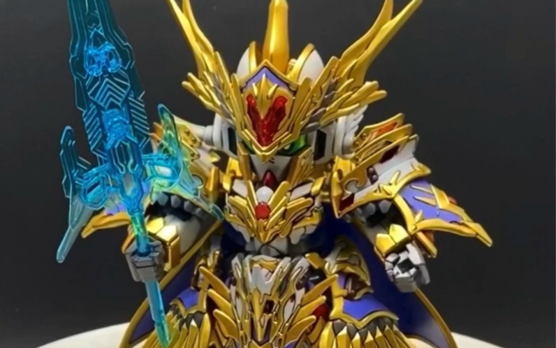 万代sd高达 亚瑟mk-iii sd高达世界群英集 代工范例成品展示 接代工