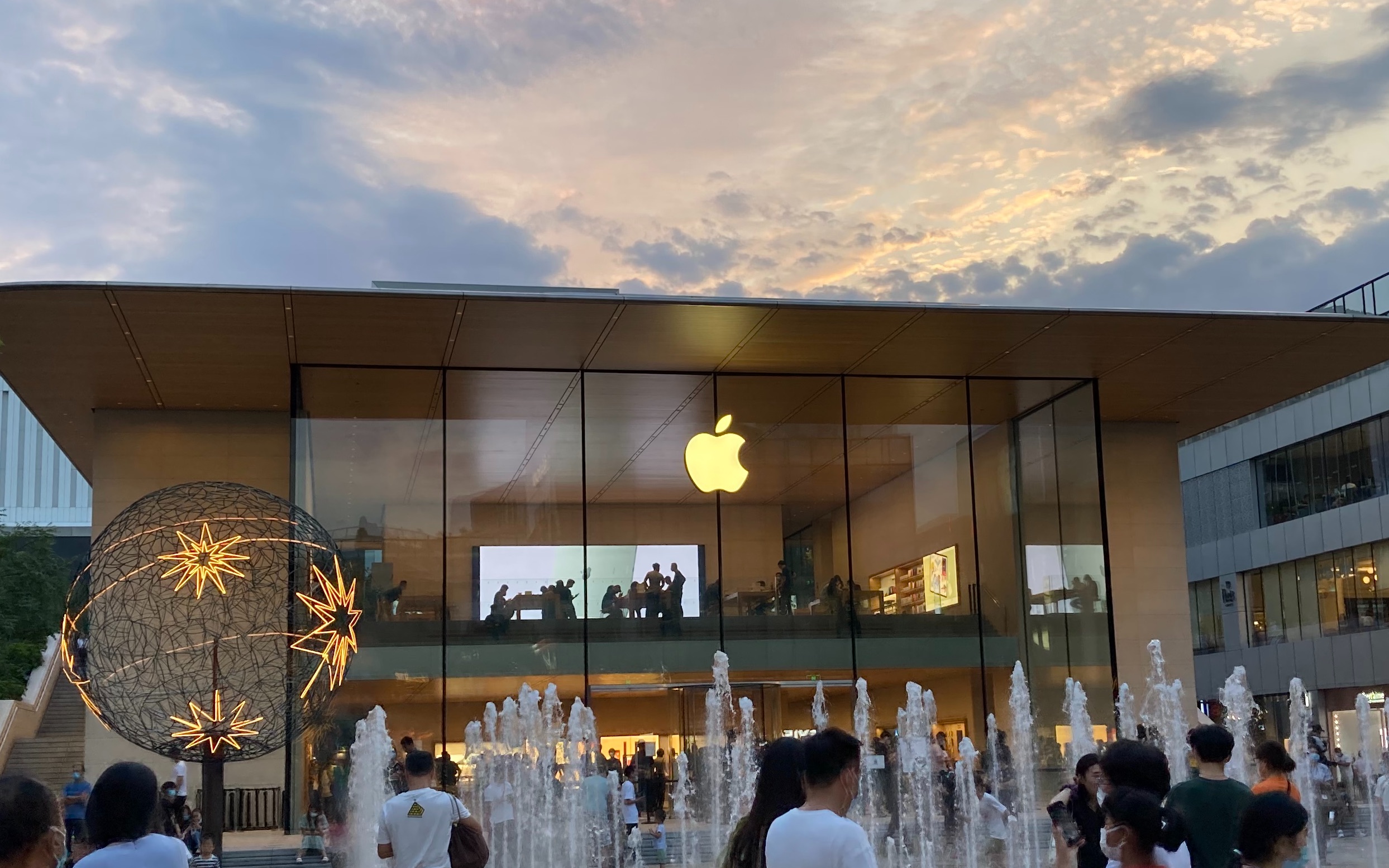 vlog-三里屯-apple store-today at apple_哔哩哔哩_bilibili
