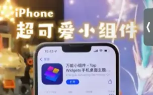 Download Video: iPhone桌面整理，主题壁纸小组件，救命这也太好看了吧！